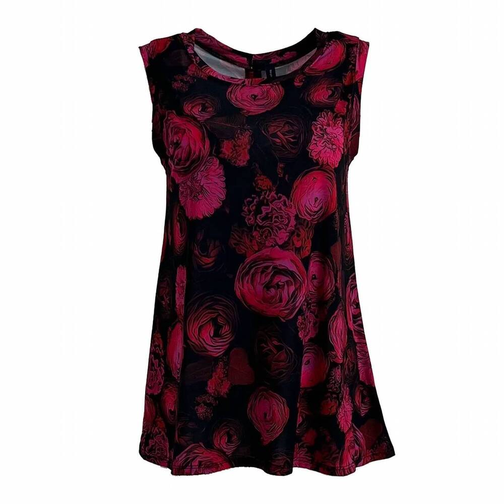 NEW STORYLINE COLLECTION women's keyhole top in timeless rose